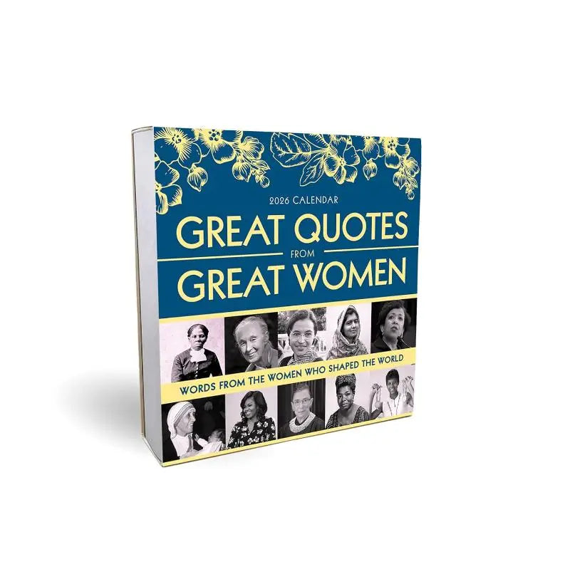 2027 Great Quotes From Great Women Boxed Calendar - words from the Women Who Shaped the World