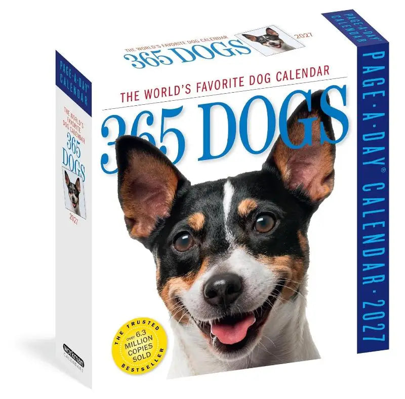 365 Dogs Page-A-Day® Calendar 2027 - the World's Favorite Dog Calendar