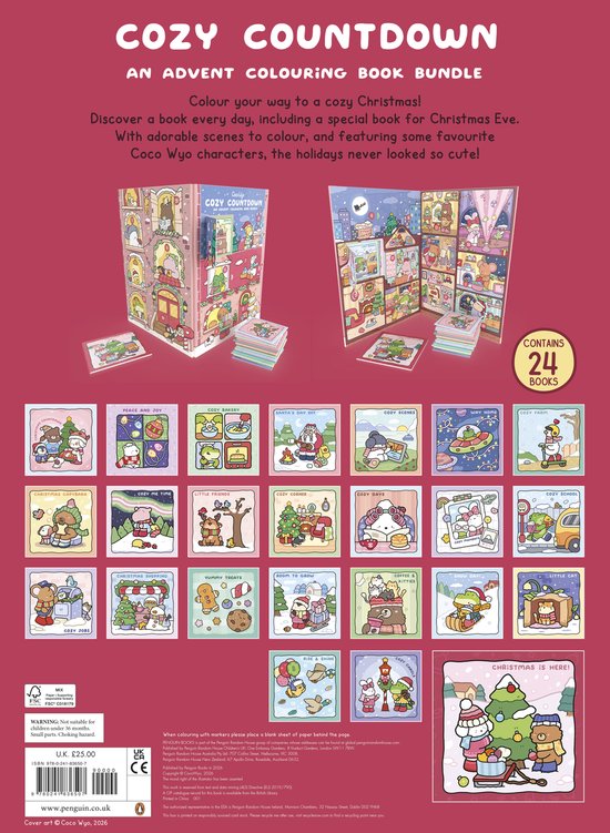 Coco Wyo: Cozy Countdown - An Advent Colouring Book Bundle