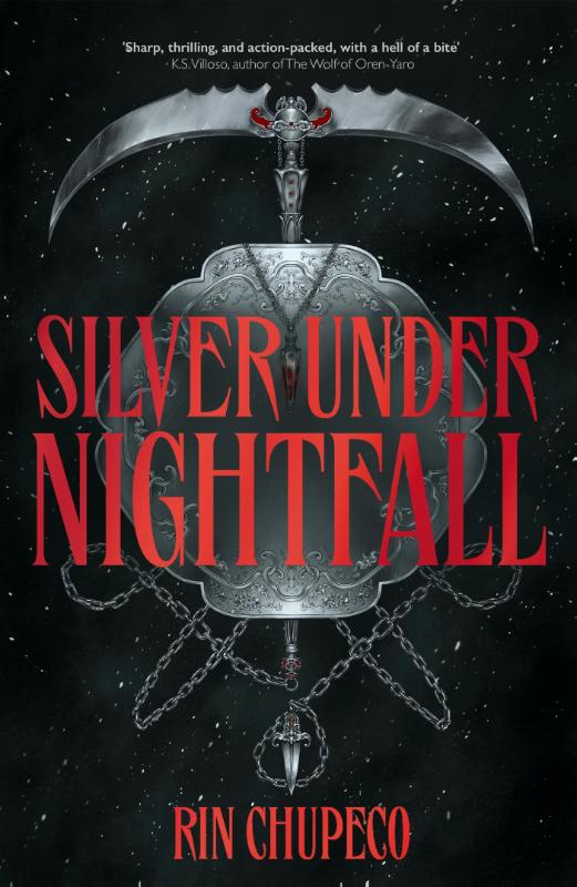Silver Under Nightfall - an unmissable, action-packed dark fantasy featuring blood thirsty vampire courts, political intrigue, and a delicious forbidden-romance!