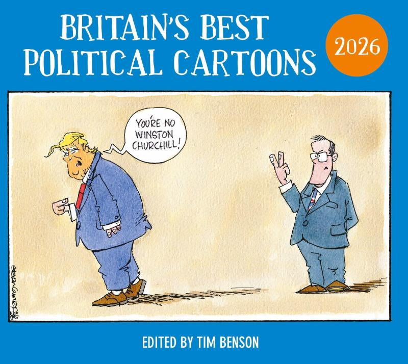 Britain's Best Political Cartoons 2026 – Tim Benson – Paperback – ISBN 9781529155280