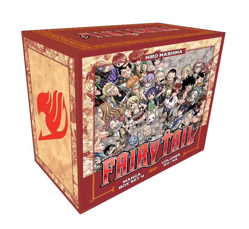 FAIRY TAIL Manga Box Set 4