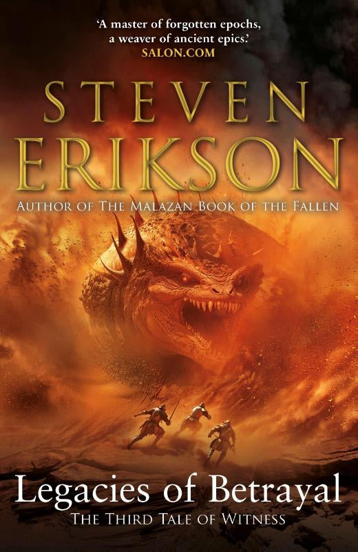 Legacies of Betrayal: The Third Tale of Witness – Steven Erikson – Paperback – ISBN 9781787632851