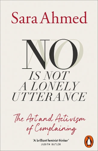 No Is Not a Lonely Utterance – Sara Ahmed – Paperback – ISBN 9781802069341
