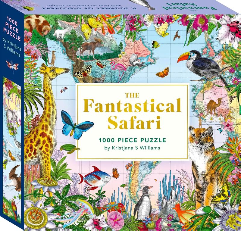 The Fantastical Safari: 1000-piece Jigsaw Puzzle - A Journey of Discovery