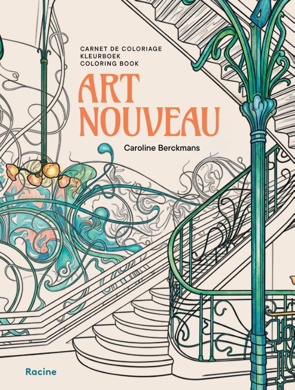 Art Nouveau Bruxelles - Brussel(s) - Carnet de coloriage - Kleurboek - Coloring book