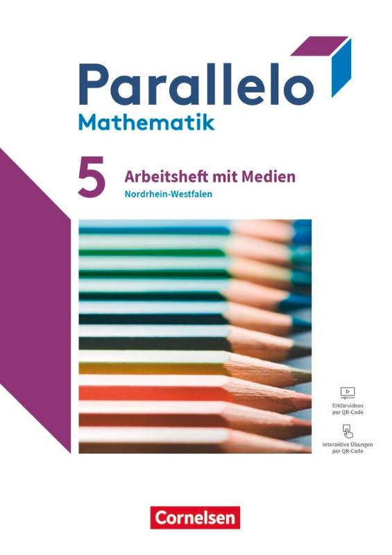 Parallelo 5. Schuljahr - Nordrhein-Westfalen - Ausgabe 2022 - Arbeitsheft mit Medien und Lösungen - Inkl. Erklärvideos und interaktiven Übungen