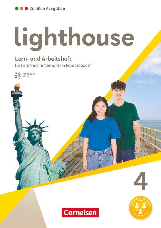 Lighthouse Band 4: 8. Schuljahr - Zu allen Ausgaben - Lern- und Arbeitsheft - Mit digitalen Medien