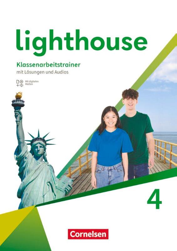 Lighthouse Band 4: 8. Schuljahr - General Edition - Klassenarbeitstrainer - Mit Audios, Erklärfilmen und Lösungen
