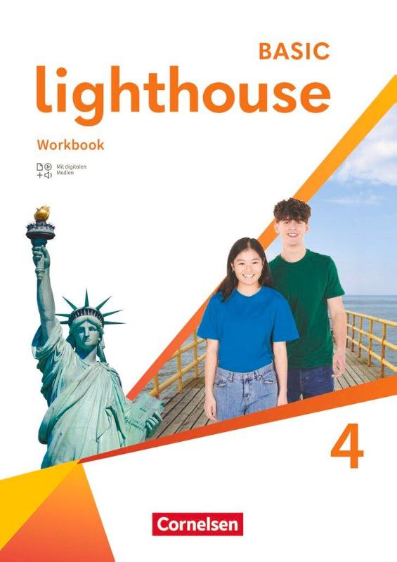 Lighthouse Band 4: 8. Schuljahr - Basic Edition - Workbook - Mit Audios, Erklärfilmen und Lösungen