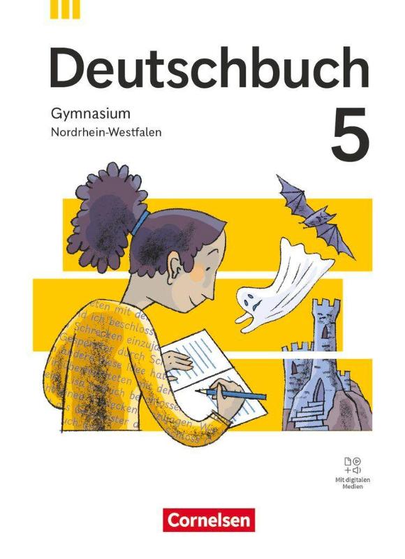 Deutschbuch Gymnasium 5. Schuljahr - Ausgabe Nordrhein-Westfalen 2026 - Schulbuch mit digitalen Medien