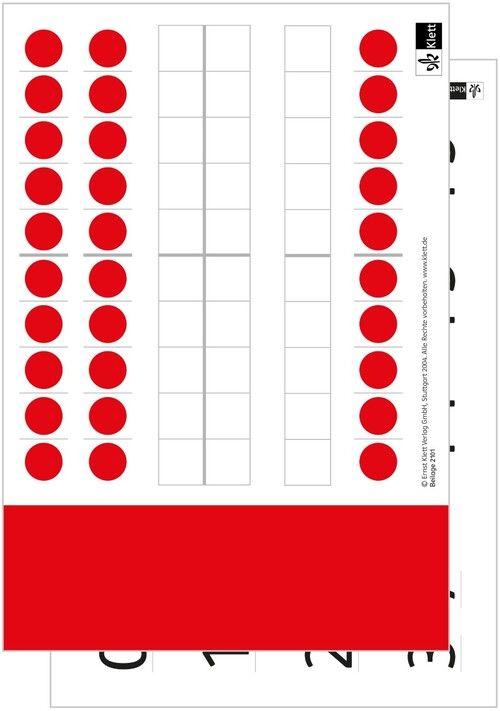 MiniMax 1. Beilagen zum Nachkauf (5er.P) Klasse 1 - Beilagen zum Nachkauf (5er.P) (Wendeplättchen, Zehnerfeld, Zwanzigerfeld, Zahlenkarten) Klasse 1