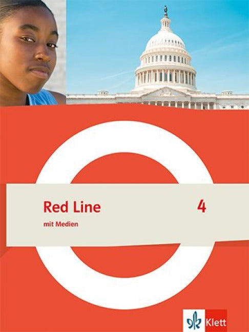 Red Line 4, Schulbuch mit Medien (fester Einband) Klasse 8 - Schulbuch mit Medien (fester Einband) Klasse 8