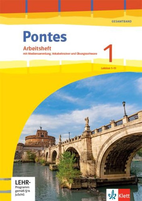 Pontes Gesamtband 1. Arbeitsheft mit Mediensammlung und Vokabeltrainer 1. Lernjahr