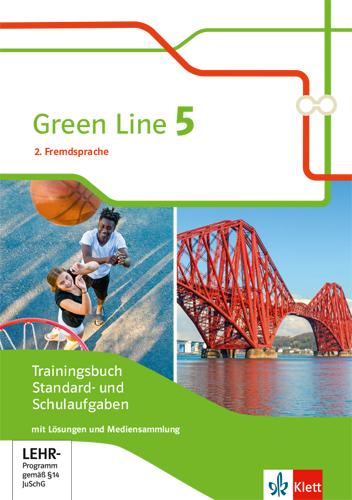 Green Line 5. Ausgabe 2. Fremdsprache. Heft mit Lösungen und Mediensammlung Klasse 10 - Trainingsbuch Standard- und Schulaufgaben