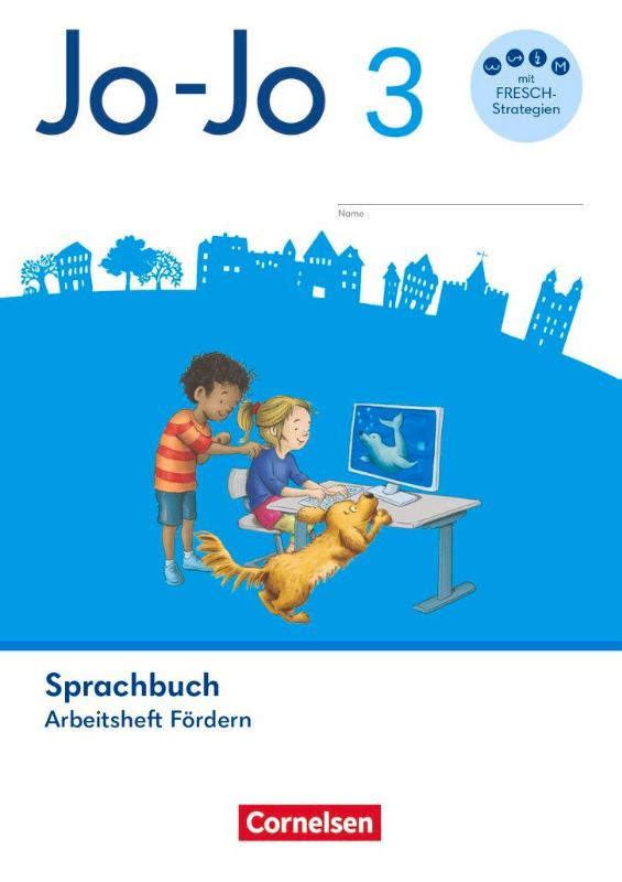 Jo-Jo Sprachbuch 3. Schuljahr - Allgemeine Ausgabe 2024 - Arbeitsheft Fördern
