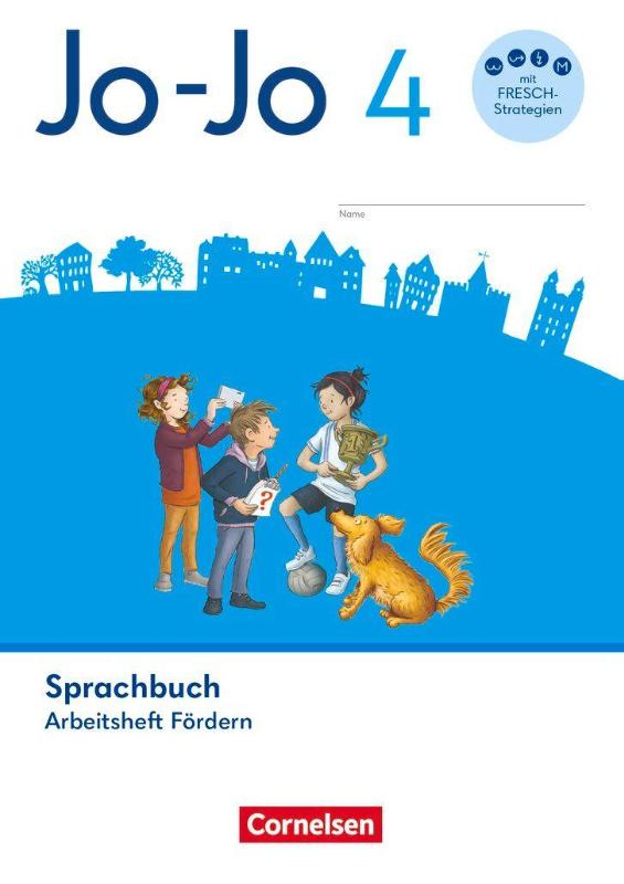 Jo-Jo Sprachbuch 4. Schuljahr - Allgemeine Ausgabe 2024 - Arbeitsheft Fördern