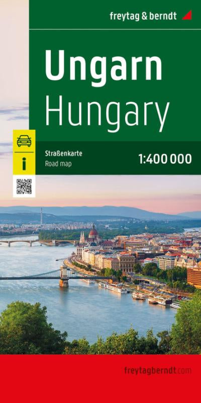 freytag & berndt Straßenkarte Ungarn 1:400.000
