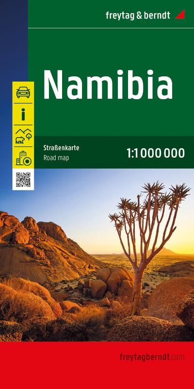 F&B Wegenkaart Namibië - wegenkaart 1:1.000.000