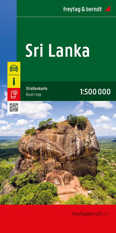 F&B Wegenkaart Sri Lanka - wegenkaart 1:500.00