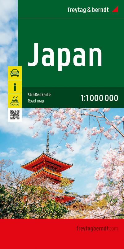 F&B Wegenkaart Japan - wegenkaart 1:1.000.000