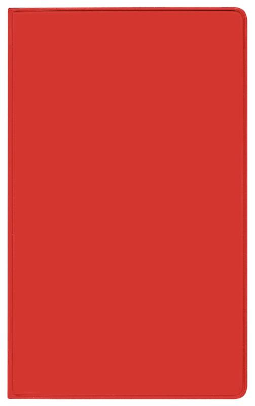 Taschenkalender Modus XL geheftet PVC rot 2027 - Terminplaner mit Wochenkalendarium. Buchkalender - wiederverwendbar. 1 Woche 2 Seiten. 8,7 x 15,3 cm