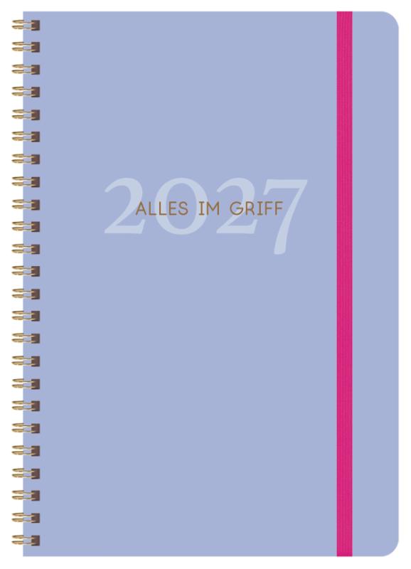 Terminkalender To-do-Planer 2027 - Taschenkalender mit Spiralbindung. Mit Strukturen für mehr Produktivität. Format: 14,8 x 21 cm.