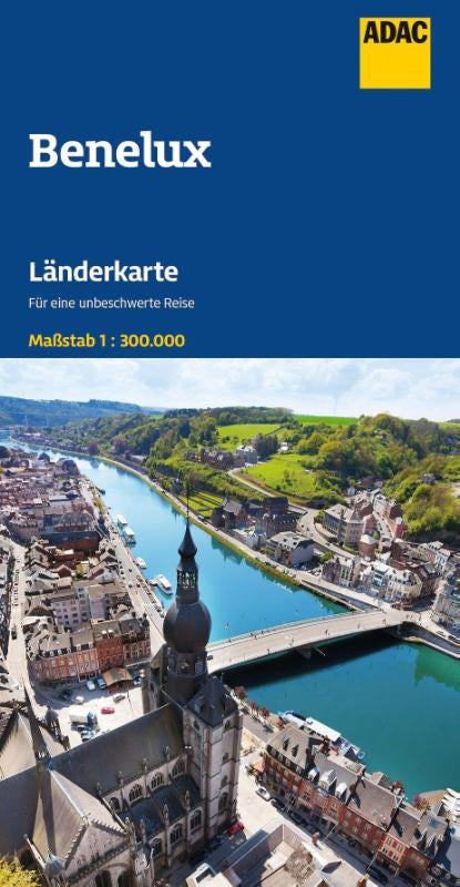 ADAC Länderkarte Benelux 1:300.000 - Belgien, Niederlande, Luxemburg