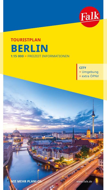 Falk Touristplan Berlin 1:15.000