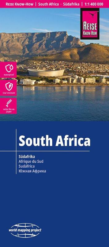 Reise Know-How Landkarte Südafrika | South Africa (1:1.400.000) - reiß- und wasserfest (world mapping project)
