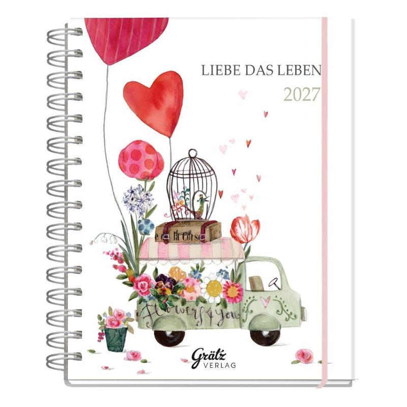 Taschenkalender Liebe das Leben 2027 - Liebe das Leben
