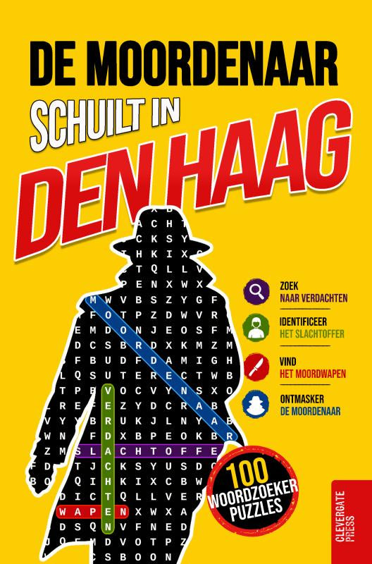 Boekomslag De moordenaar schuilt in Den Haag van Press – ISBN 9783912098655