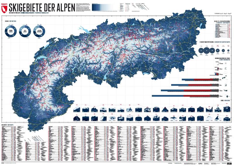 563 Skigebiete der Alpen - Edition 8