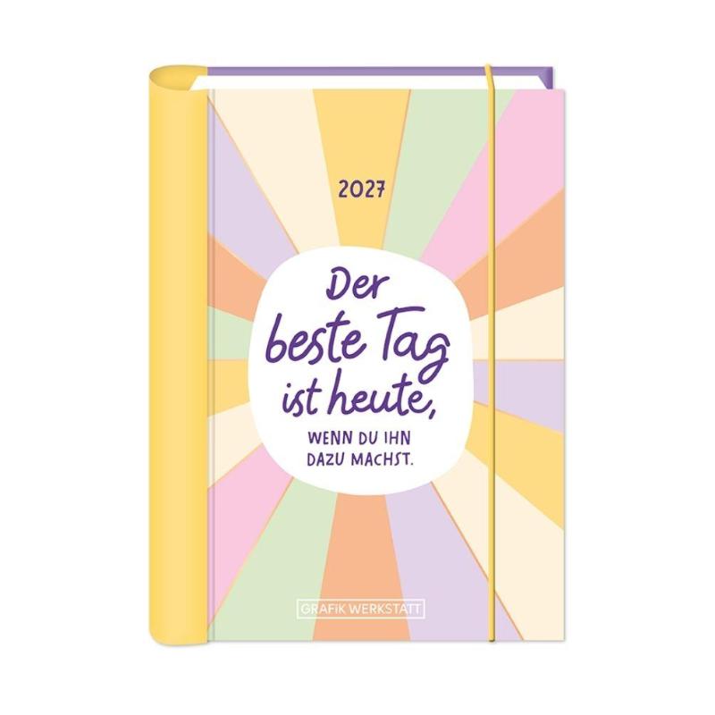 Terminplaner 2027 Der beste Tag - Terminplaner Hardcover