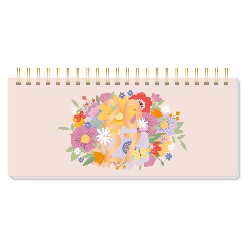 Wochenplaner 2027 Blumenmomente (mit Kalendarium) - Premium-Wochenplaner mit Kalendarium