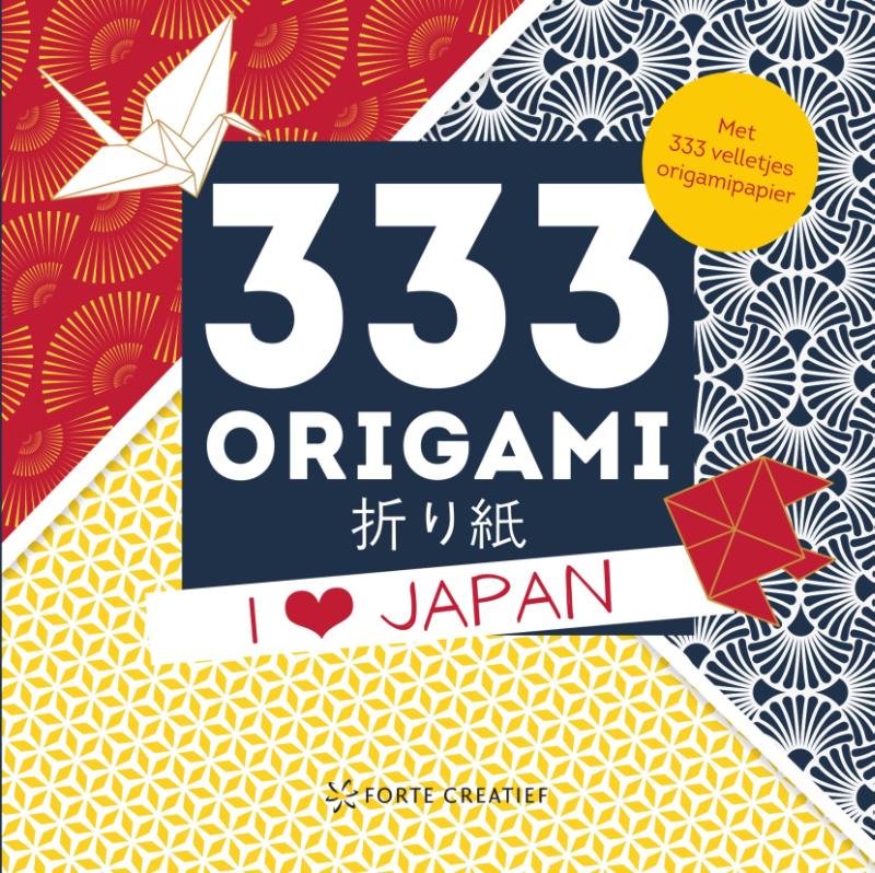 I love Japan - met 333 velletjes origamipapier