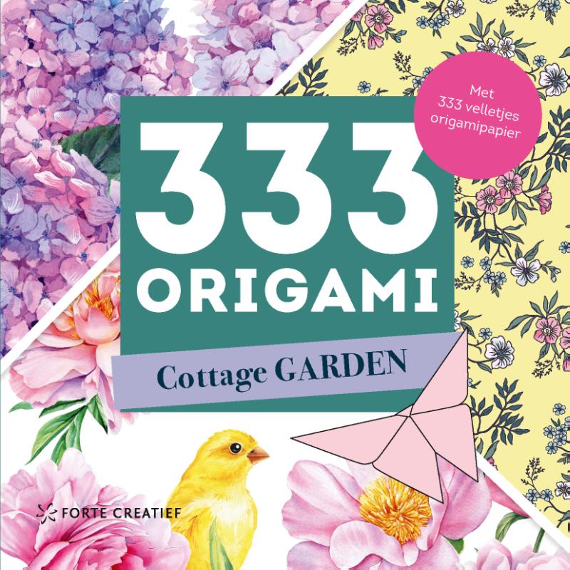 Cottage Garden - Met 333 velletjes origamipapier