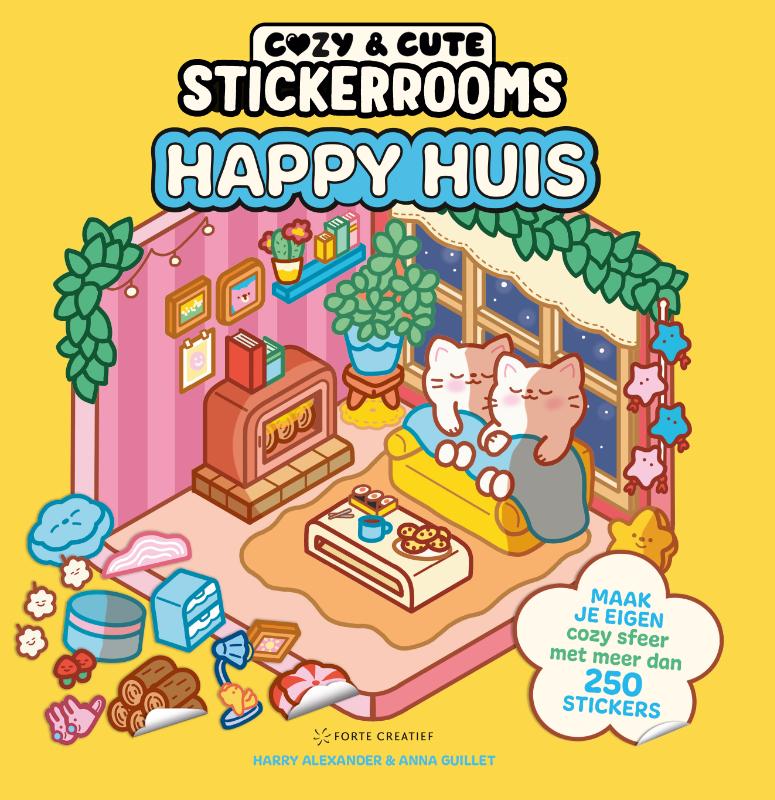 Happy Huis - Maak je eigen cozy sfeer met meer dan 250 stickers