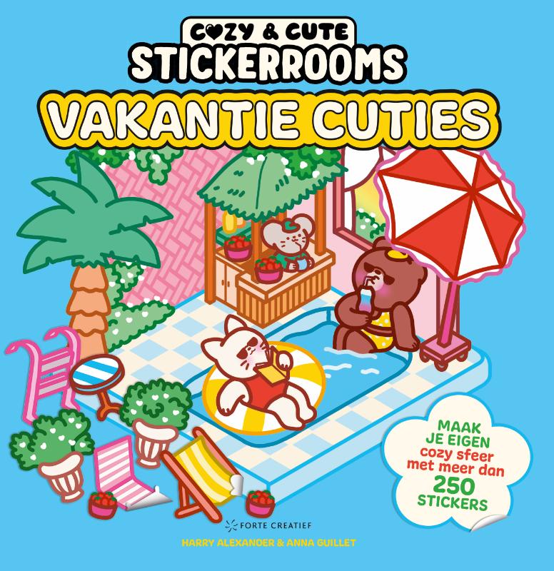 Vakantie Cuties - Maak je eigen cozy sfeer met meer dan 250 stickers