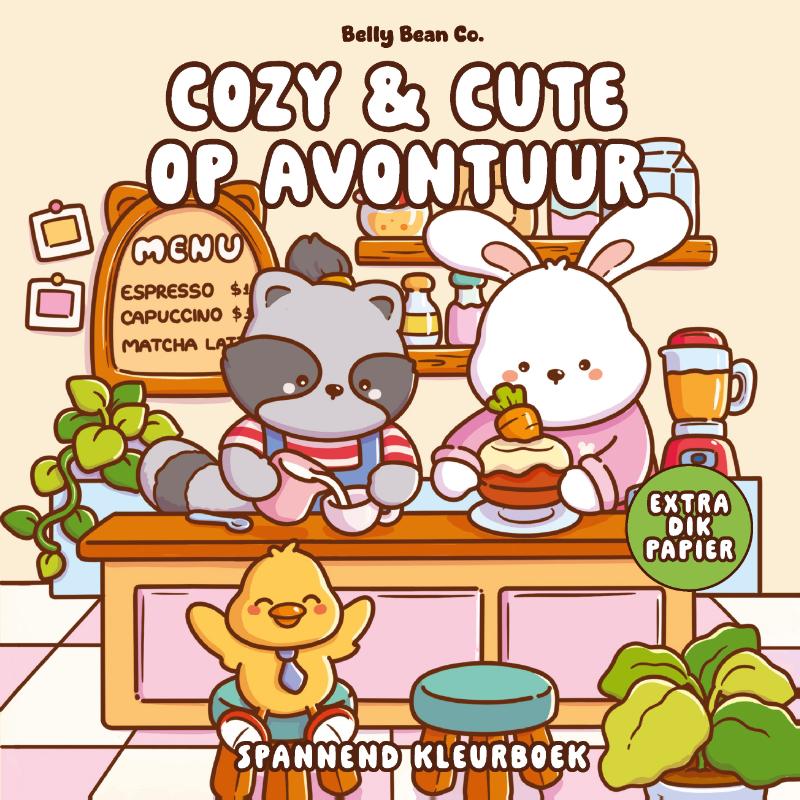 Cozy & cute op avontuur - Spannend kleurboek