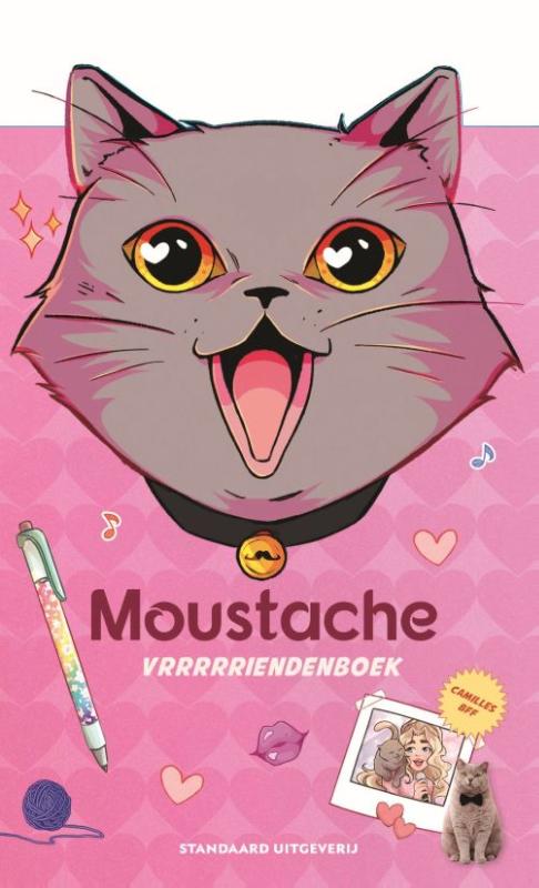 Moustache vrrrrriendenboek