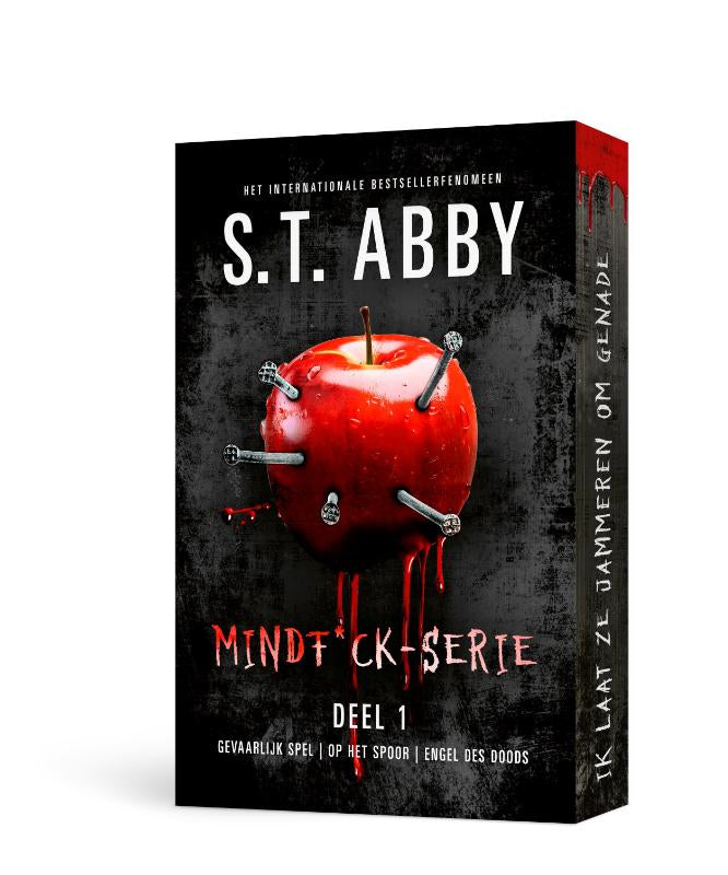 Boekomslag Mindfuck-serie - deel 1 van S.T. Abby – ISBN 9789020562538