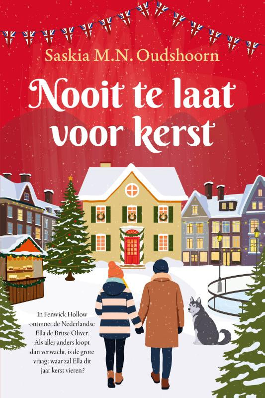 Boekomslag Nooit te laat voor kerst van Saskia M.N. Oudshoorn – ISBN 9789020563085