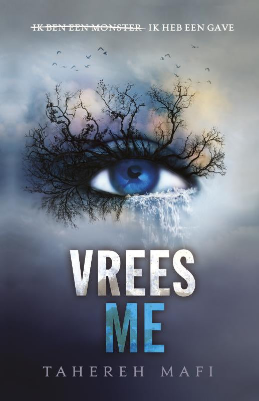 Boekomslag Vrees me van Tahereh Mafi – ISBN 9789020679861