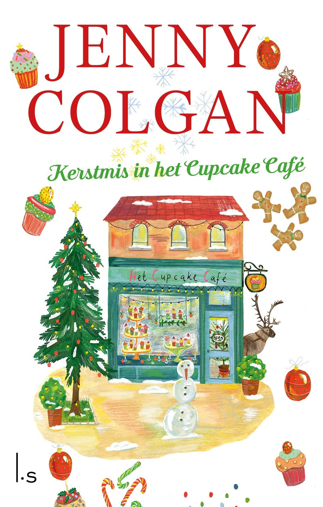 Boekomslag Kerstmis in het Cupcake Café van Jenny Colgan – ISBN 9789021064567
