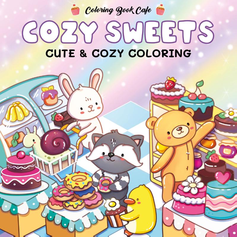 Cozy sweets - Cute & cozy coloring