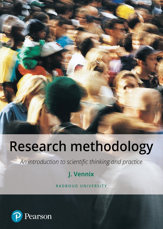 Research Methodology – An Introduction to Scientific Thinking and Practice