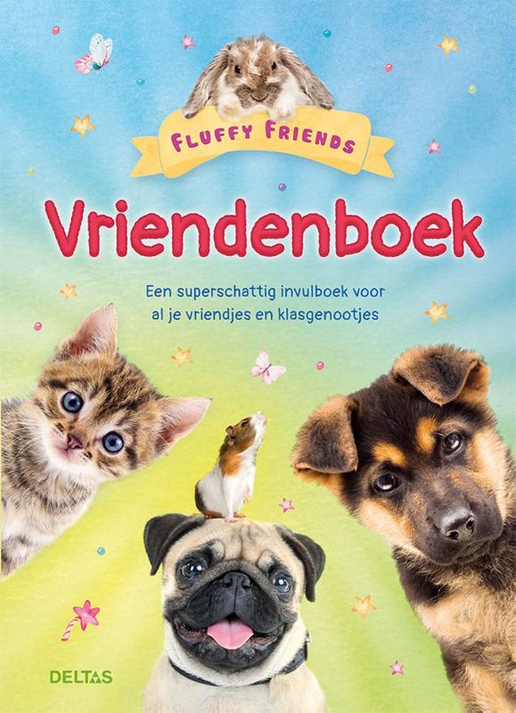 Fluffy Friends vriendenboek - Een superschattig invulboek voor al je vriendjes en klasgenootjes
