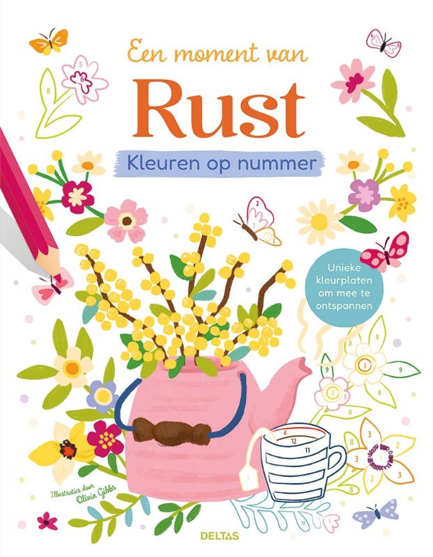 Een moment van Rust - Unieke kleurplaten om mee te ontspannen