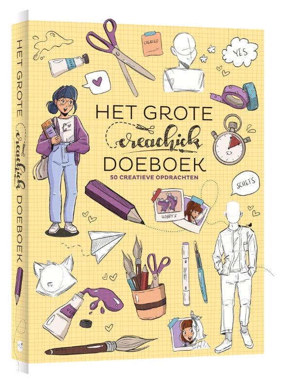 Het grote CreaChick doeboek - 50 creatieve opdrachten